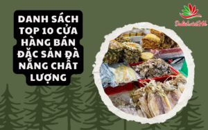 cửa hàng bán đặc sản Đà Nẵng