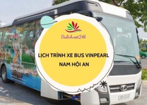 lịch trình xe bus Vinpearl Nam Hội An
