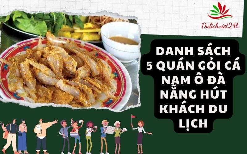 quán gỏi cá Nam Ô Đà Nẵng