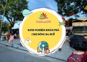 chợ đông ba huế