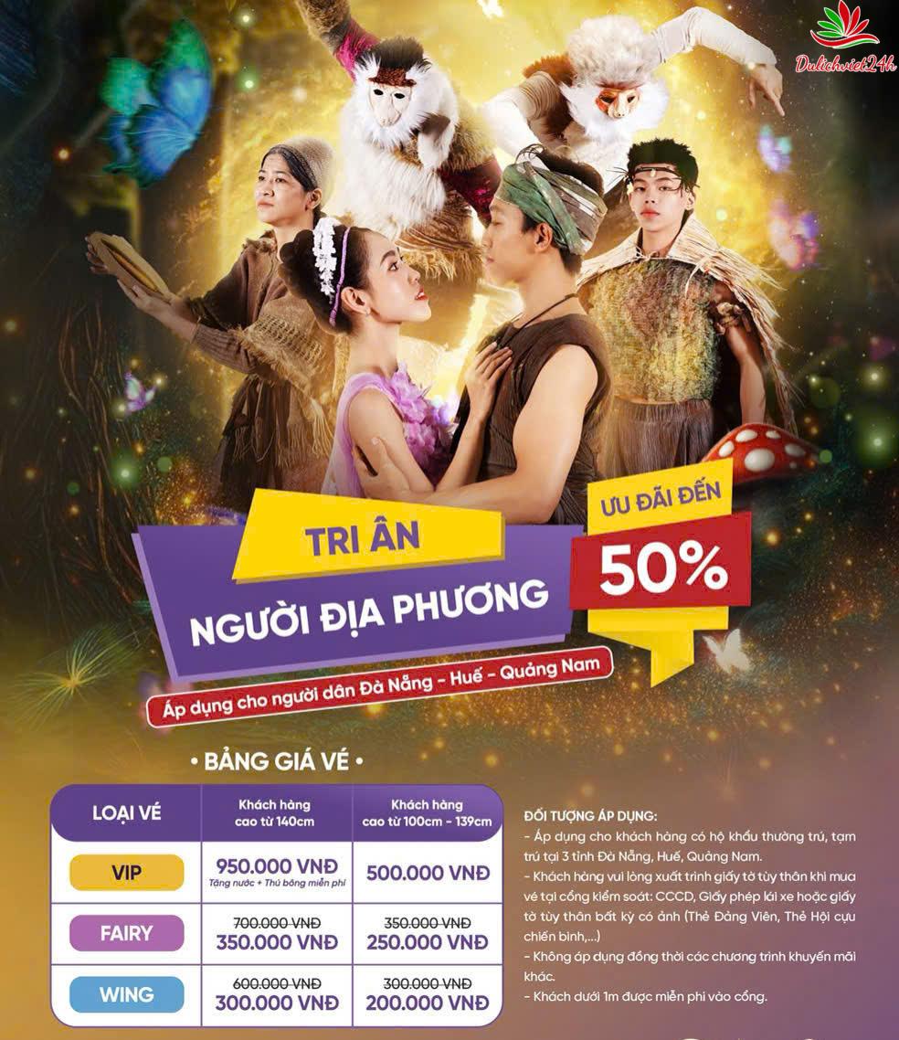 Bảng giá show Tiên Sa Bảng giá show Tiên Sa